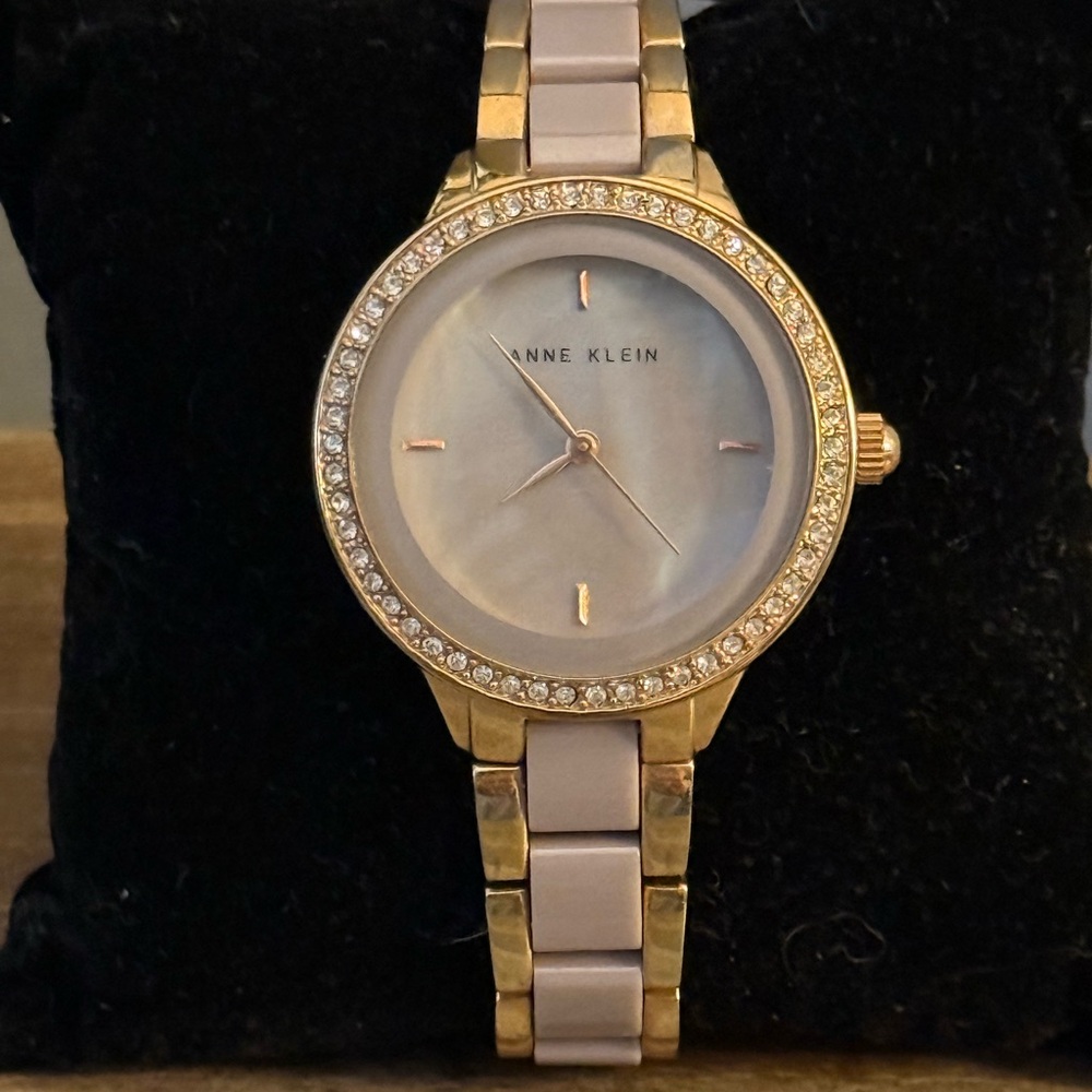 Anne Klein Rose Gold Tone Watch